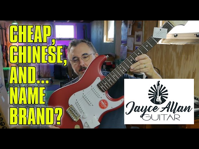 The Fender Squier Debut. Cheap, Chinese and Name Brand?