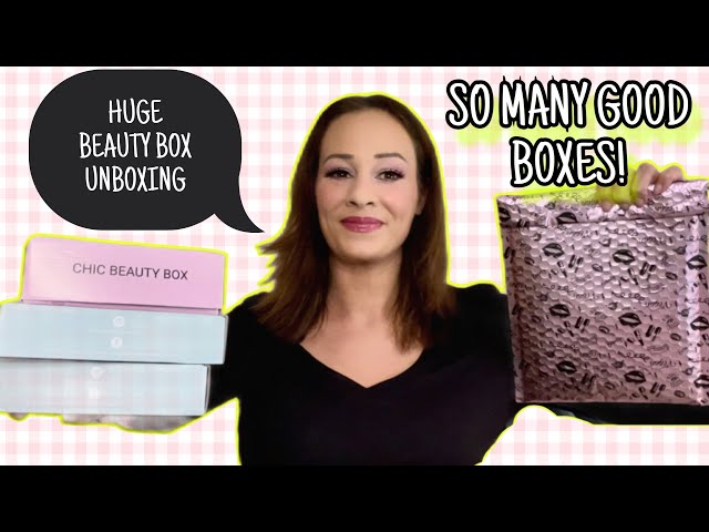 HUGE SUMMER BEAUTY SUBSCRIPTION UNBOXING