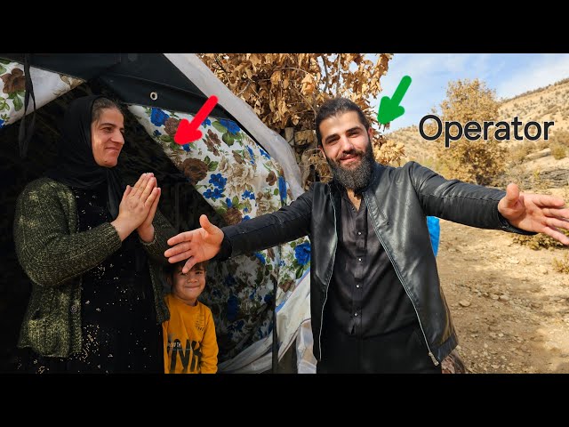 Operator's visit: A hug from Ruqyah and the operator for viewers