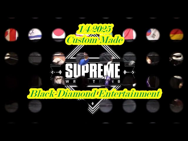 Custom Made vs Black Diamond Entertainment // Supreme Wrestling 1/4/25