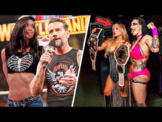 CM Punk USES Paul Heyman Favor To Change ENTIRE Wrestlemania 41 (Tiffany Stratton DARES Rhea Ripley)