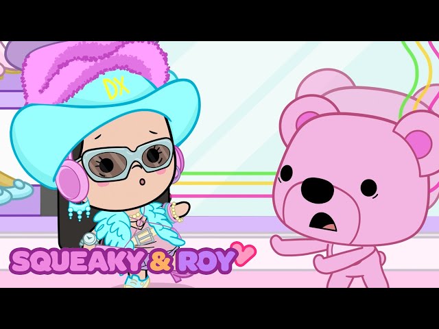 Brand New! | Squeaky & Roy - Choosing Accessories! | Funny Cartoons | Invisible Universe