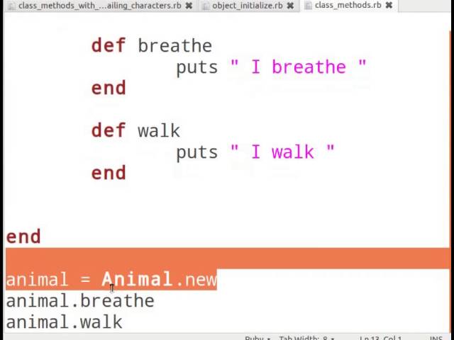 Object Oriented Concept in Ruby - English