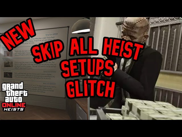 *NEW* HOW TO SKIP ALL HEIST SETUPS IN GTA5 ONLINE