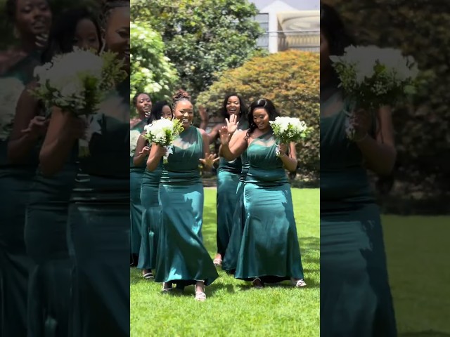 Super entertaining #bridesmaids dance entrance #bridal #bridesmaiddance #bride  #bridesmaidfashion