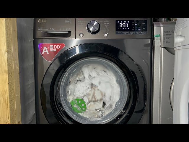 LG F4V910BTSE | Easy care 60c prewash + intensive | Long full cycle