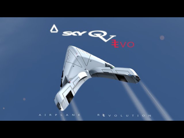 Redesigning "the art" of flying! The "Sky OV evo", transonic airplane "made in Tony Stark's company"