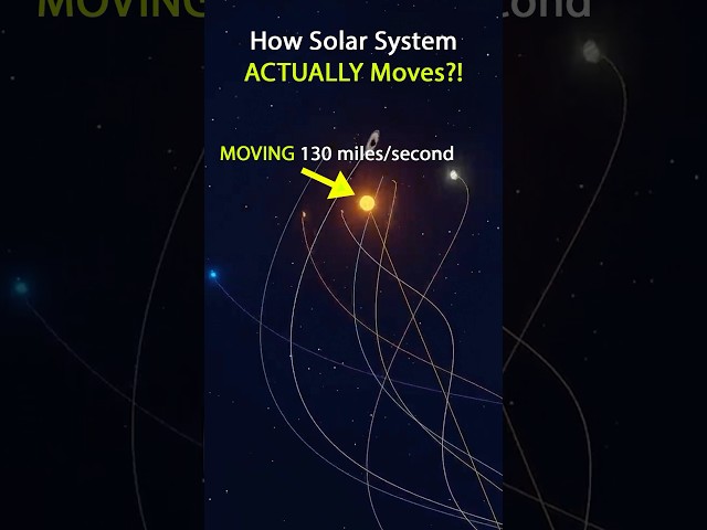 How Solar System Moves Through Space *SHOCKING*