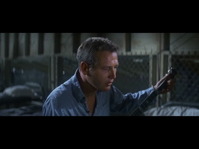 Cool Hand Luke 1967 His mother's dead scene 4K