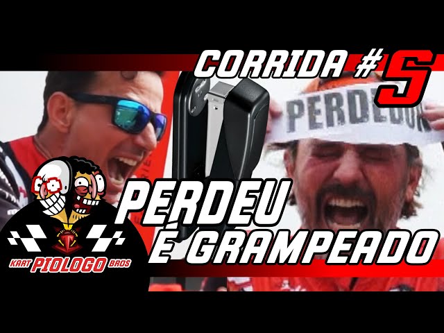 KART PIOLOGO BROS 5 - PERDEU É GRAMPEADO NO NOVO CPAK KNO #corridadekart