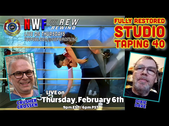 NWF Rewind Ep 66 Studio Taping 40 featuring Kid Kelsey vs Fabulous One Peterson