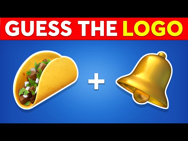 Can You Guess The LOGO By Emoji 🍔🍕 Emoji Quiz