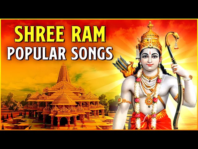 LIVE 🚩| Popular SHREE RAM  Songs | Non Stop SHREE RAM  Bhajan | New SHREE RAM Songs | जय श्री राम