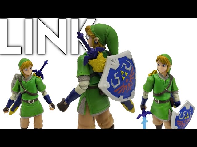 JAKKS PACIFIC The Legend Of Zelda Skyward Sword LINK Action Figure Review