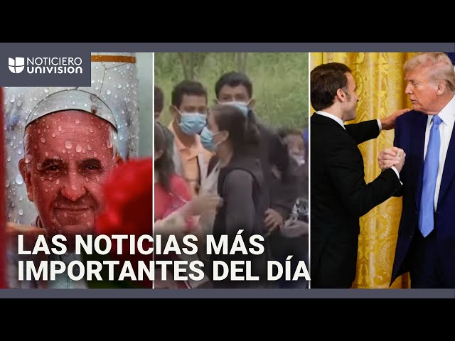 Papa Francisco muestra mejoría, pero sigue delicado: las noticias más importantes en cinco minutos