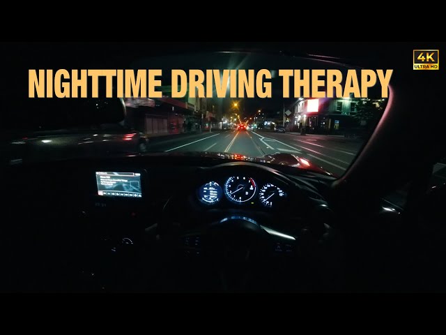 Nighttime Driving Therapy MX5 | Melbourne | POV Insta 360 GO 3S