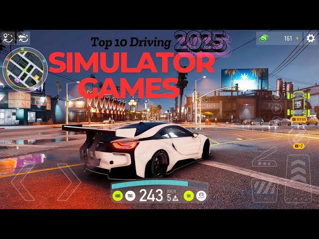 Top 10 Driving simulator Games 2025