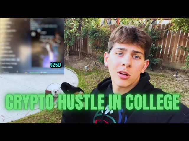 POV: College Life Studying While Making Money with Crypto and NFTs