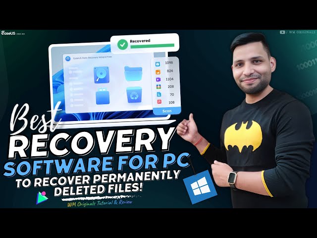 Best Data Recovery Software for Windows PC (2025) Recover Permanently Deleted Files on Windows 11 PC