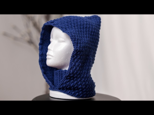 How to Crochet an Alpine Stitch Hood | Pattern & Tutorial DIY