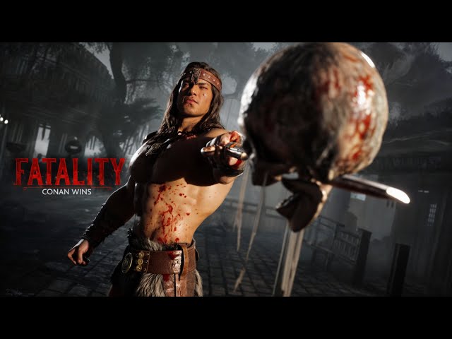 Mortal Kombat 1 Conan The Barbarian 'Fatality' PS5 Pro - [4K HDR 60FPS]