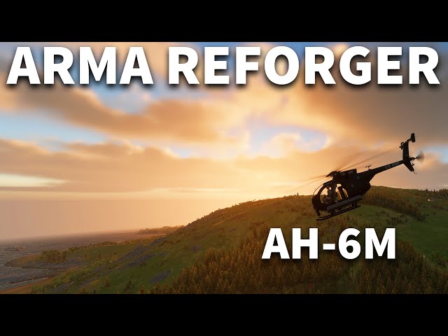 The Little Bird in ARMA Reforger is Crazy Fun!