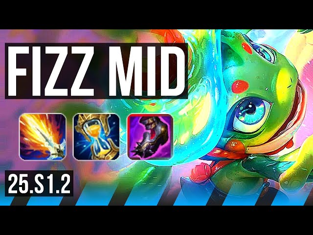 FIZZ vs GALIO (MID) | KR Grandmaster | 25.S1.2