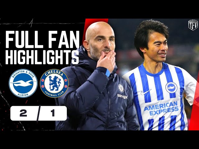 Chelsea OUT! Maresca OUTCLASSED! Brighton 2-1 Chelsea Highlights