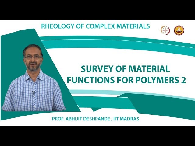 Survey of material functions for polymers 2