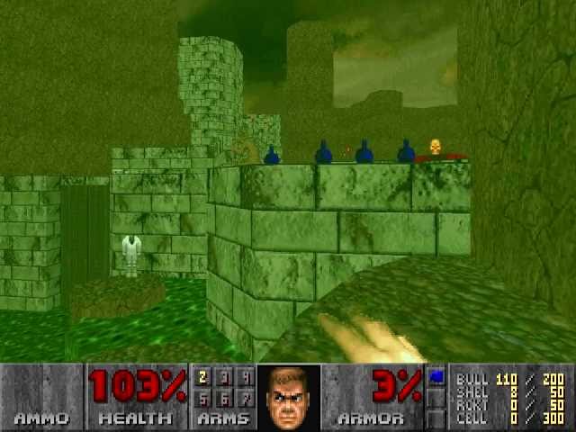 Doom II NRFTL level 3, Canyon of the Dead: Secrets