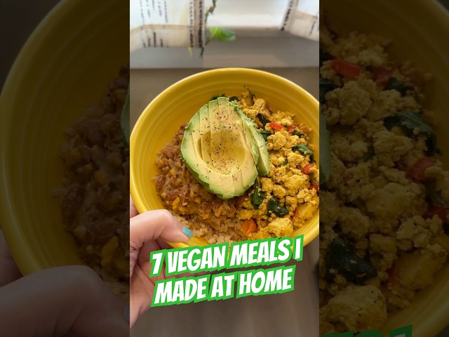 7 Vegan Meals I Made at Home 35 #veganuary