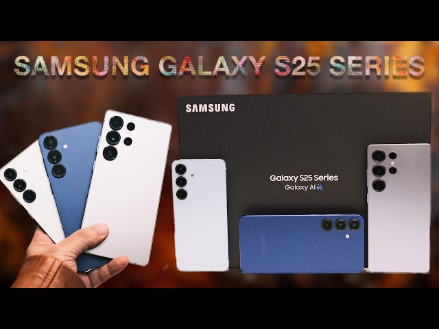 Samsung Galaxy S25 Series - First Impression! (S25,S25+ and S25 Ultra)