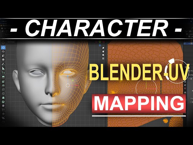 Blender Character Poly-Modeling & UV Mapping Demonstration (NSFW)