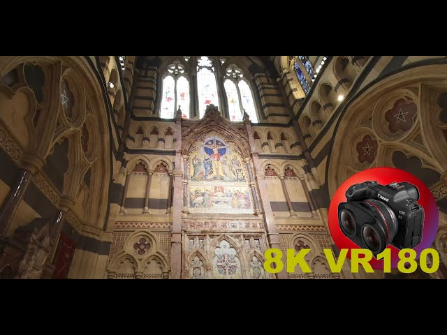 8K VR180 ST PAUL'S CATHEDRAL in MELBOURNE VICTORIA Part 2 - Anglican Church 3D (Travel/ASMR/Music)