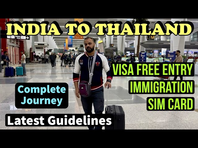 India to Thailand | delhi to thailand vlog | Thailand trip from India | Thailand Visa for indians |