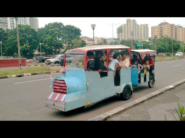 Naik Odong Odong Sepeda Motor + Kuda Delman + Lagu Naik Delman