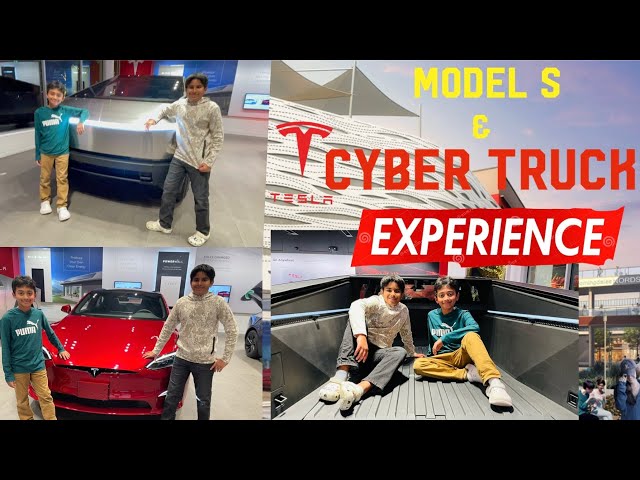 #tesla review guess who gave?? ELON MUSK Next GEN -kids @tesla #cybertruck #review #dandevibes