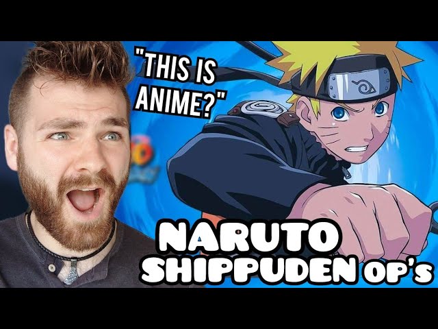 First Time Reacting to "NARUTO SHIPPUDEN Openings (1-20)" | Non Anime Fan!