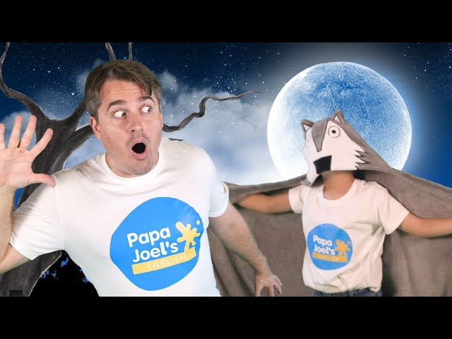 Werewolf Moon Adventure | Spooky Halloween Songs by Papa Joel's English