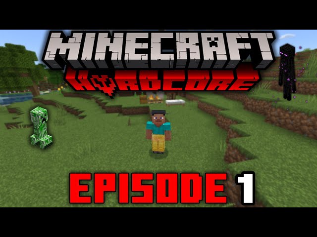 MINECRAFT HARDCORE EP 1: EXPLORING THE WORLD!