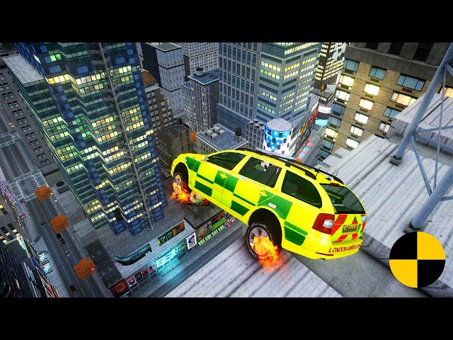 GTA 4 CRASH TESTING REAL CAR 565