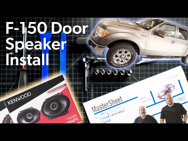 How to install speakers in a 2009-2014 Ford F-150 | Crutchfield