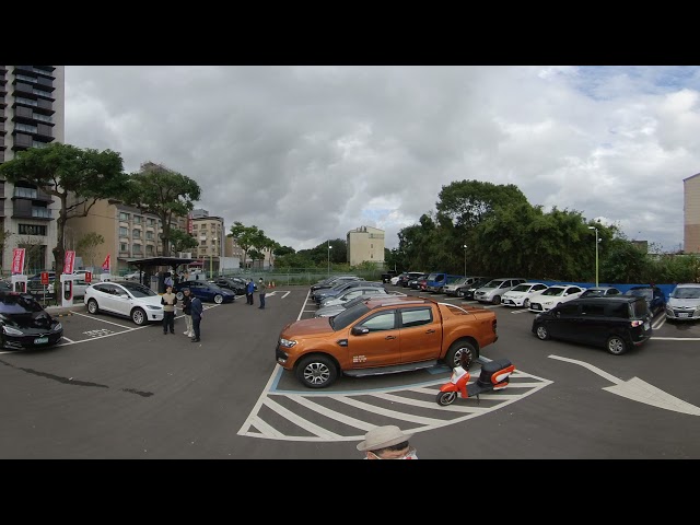 電動車桃園八德超充站-7-11森豪門市 導覽全景VR 360