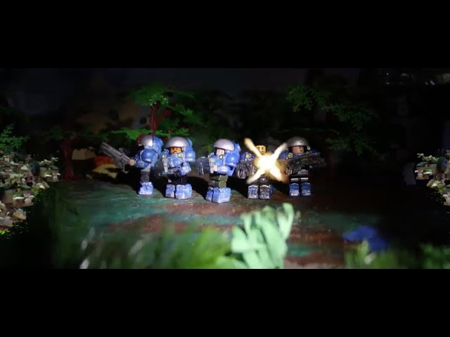 LEGO: STARCRAFT Terran Marine All Voices in 360 degrees!