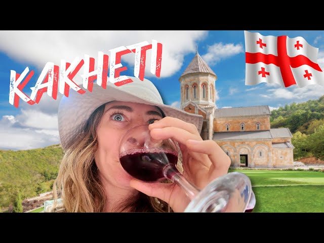 Exploring (and drinking) Georgia's Kakheti Wine Region 🍷 Backpackers Day Tour from Tbilisi