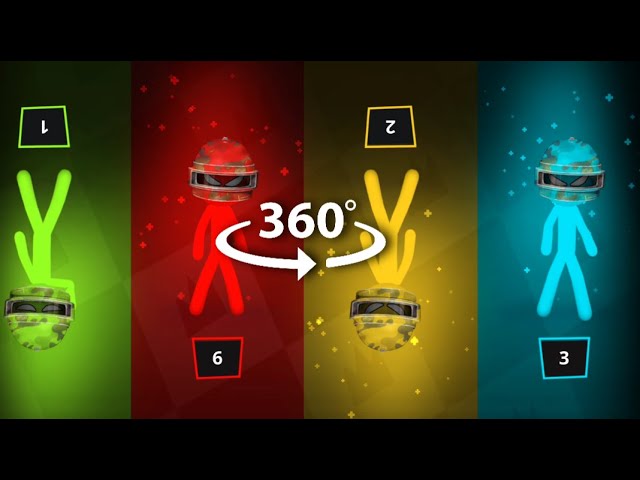 The Stickman MINIGAMES random Gameplay - Stickman Party 1 2 3 4 Player