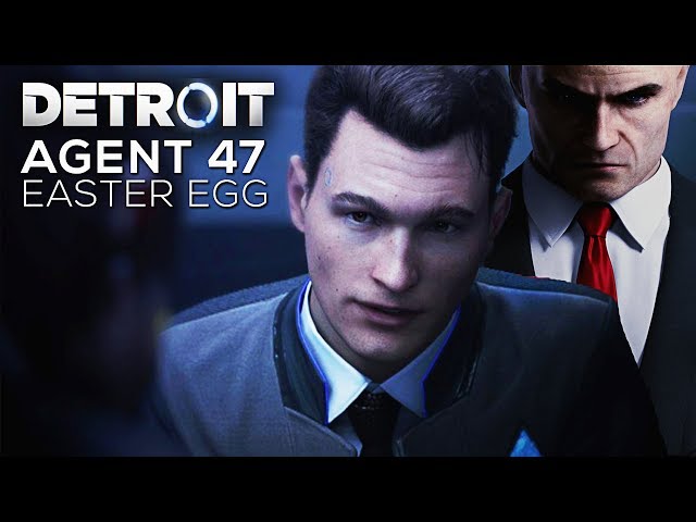 Hitman "AGENT 47" Easter Egg and Reference - DETROIT BECOME HUMAN