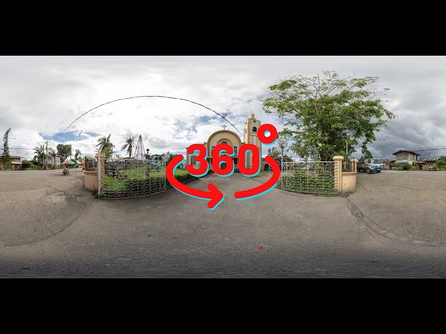 360° x 180° photo of  Church of St. Isidore, Inopacan, Leyte, Philippines