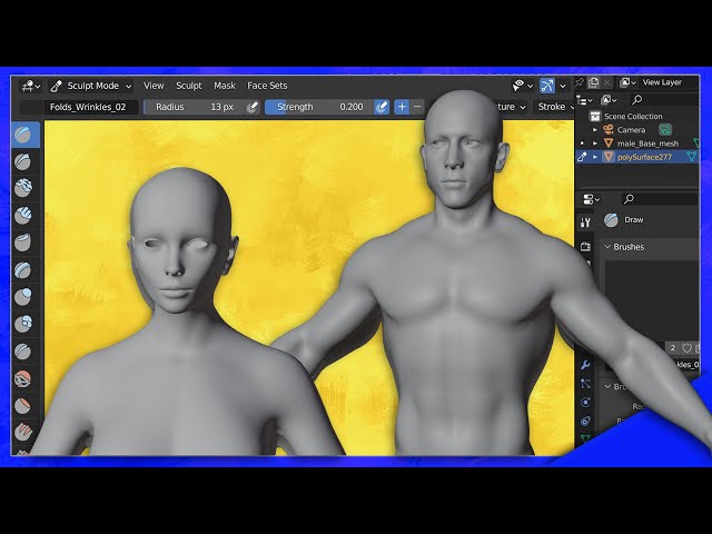 Blender Sculpting Tutorial for Absolute Beginners