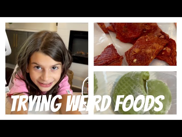 Trying Weird Foods For The First Time* #Everyday With Emma….🥵